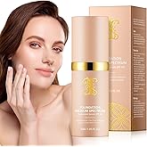 Foundation 4 in 1 - Medium Spectrum with SPF 50+, Anti-Aging, Concealer, Sun Protection, Hydrating Color Changing Foundation Makeup Liquid - Longwearing &amp; Waterproof for Sport, Dancing (Gym, 30ml)