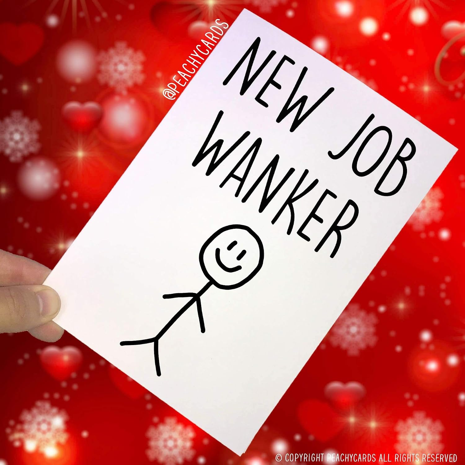 Leaving Card, Coworker Card, New Job W*nker, Good Luck, Congrats New Job, Colleague, Leaving Funny Card - Image 4