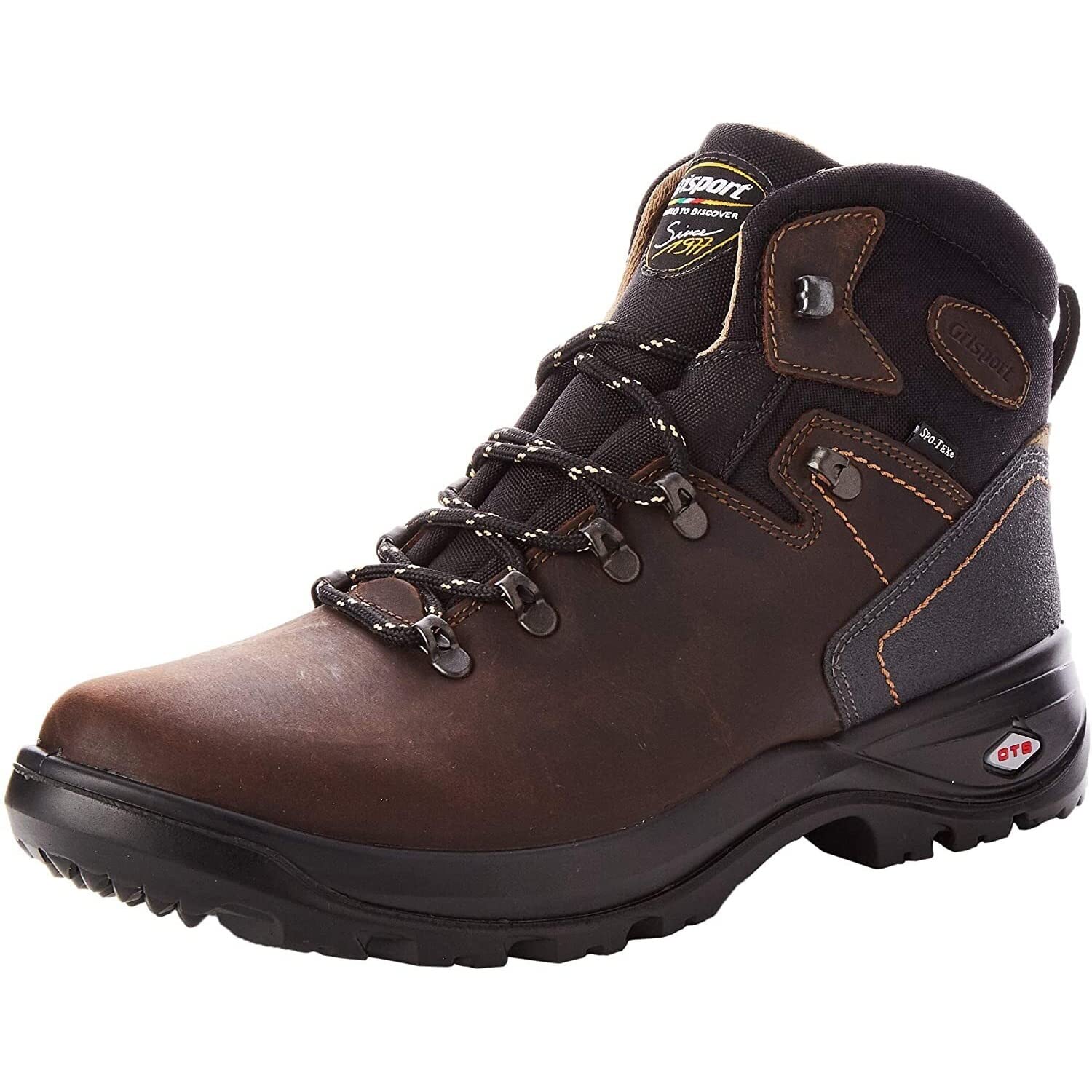 Grisport Pennine High Rise Hiking Boots, Brown Brown, 3 UK
