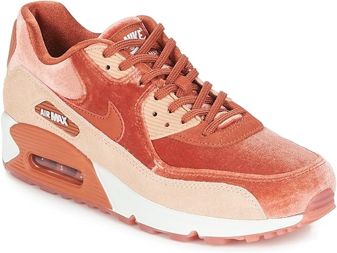 peach nike trainers