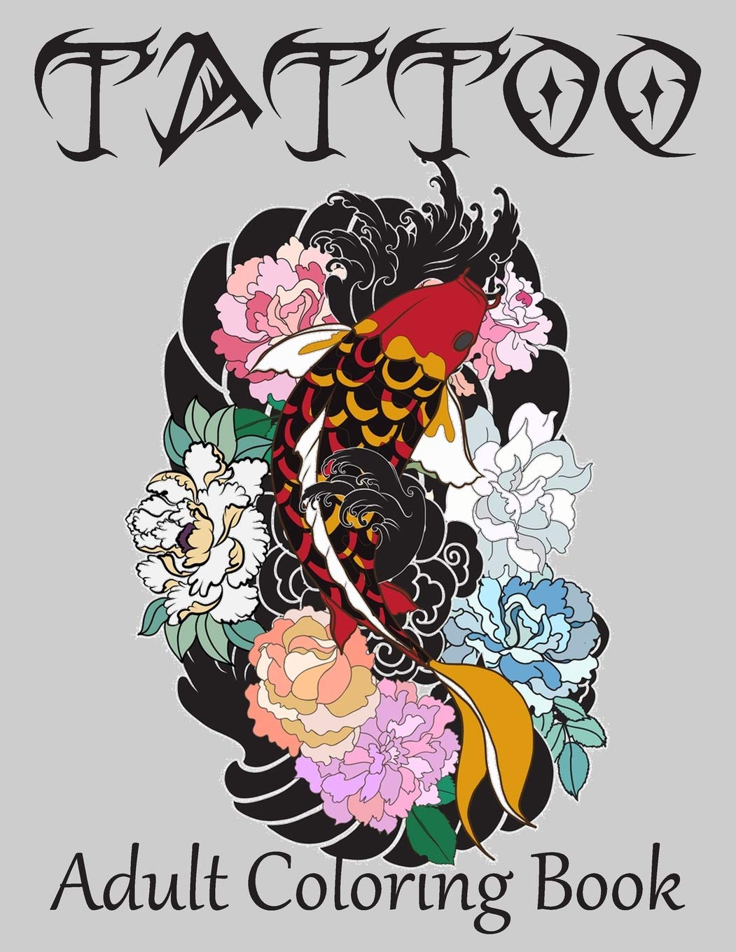 Tattoo Adult Coloring Book Stress Relieving Designs For Adults Tattoo Adult Coloring Book Stress Relieving Designs For Adults