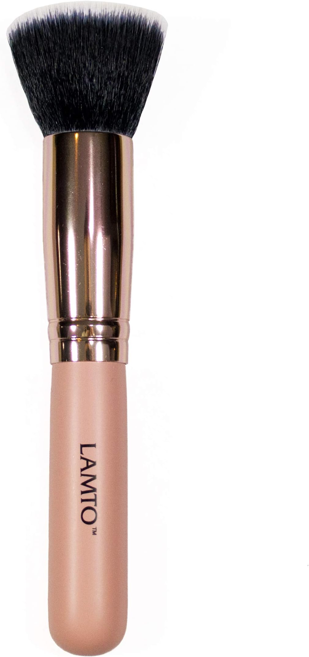 Foundation Makeup Brushes Kabuki Flat Top Rose Gold LAMTO