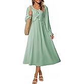 Dokotoo Maxi Dresses Fashion Clothing Spring Dresses 2026 Casual Long Sleeve Wedding Guest Sundress
