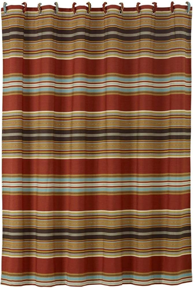 Amazon Com Os Southwestern Shower Curtain Horizontal Striped
