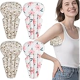 RoamReady Lymphedema Axilla Pillow Armpit Pain Relief Mastectomy Recovery Supplies, 4PCS Cotton Lumpectomy Mastectomy Pillows Post OP Multicolor Breast Surgery Pillow (Pink Brown)