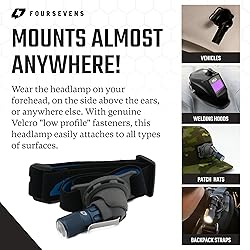 PROMETHEUS LIGHTS Foursevens 360 Headlamp Kit, Fits