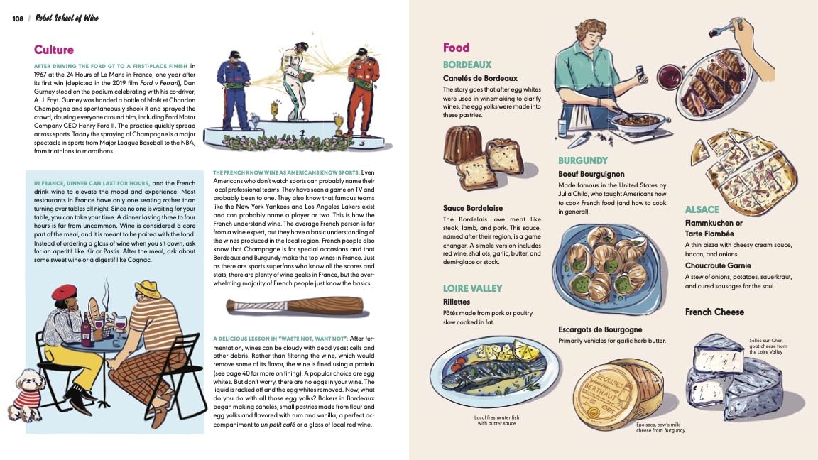 Rebel School Of Wine: A Visual Guide to Drinking with Confidence