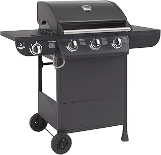 Fuego Gasgrill Columbus 3+1 Brenner von EL Grill BBQ Grillwagen Gasgrillwagen Barbecue AY 562