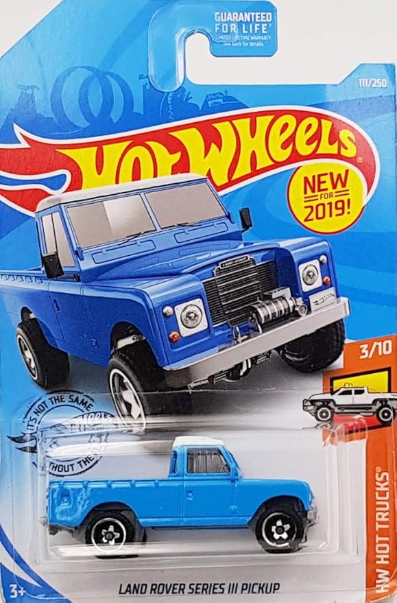 Hot Wheels Land Rover Series III Pickup 