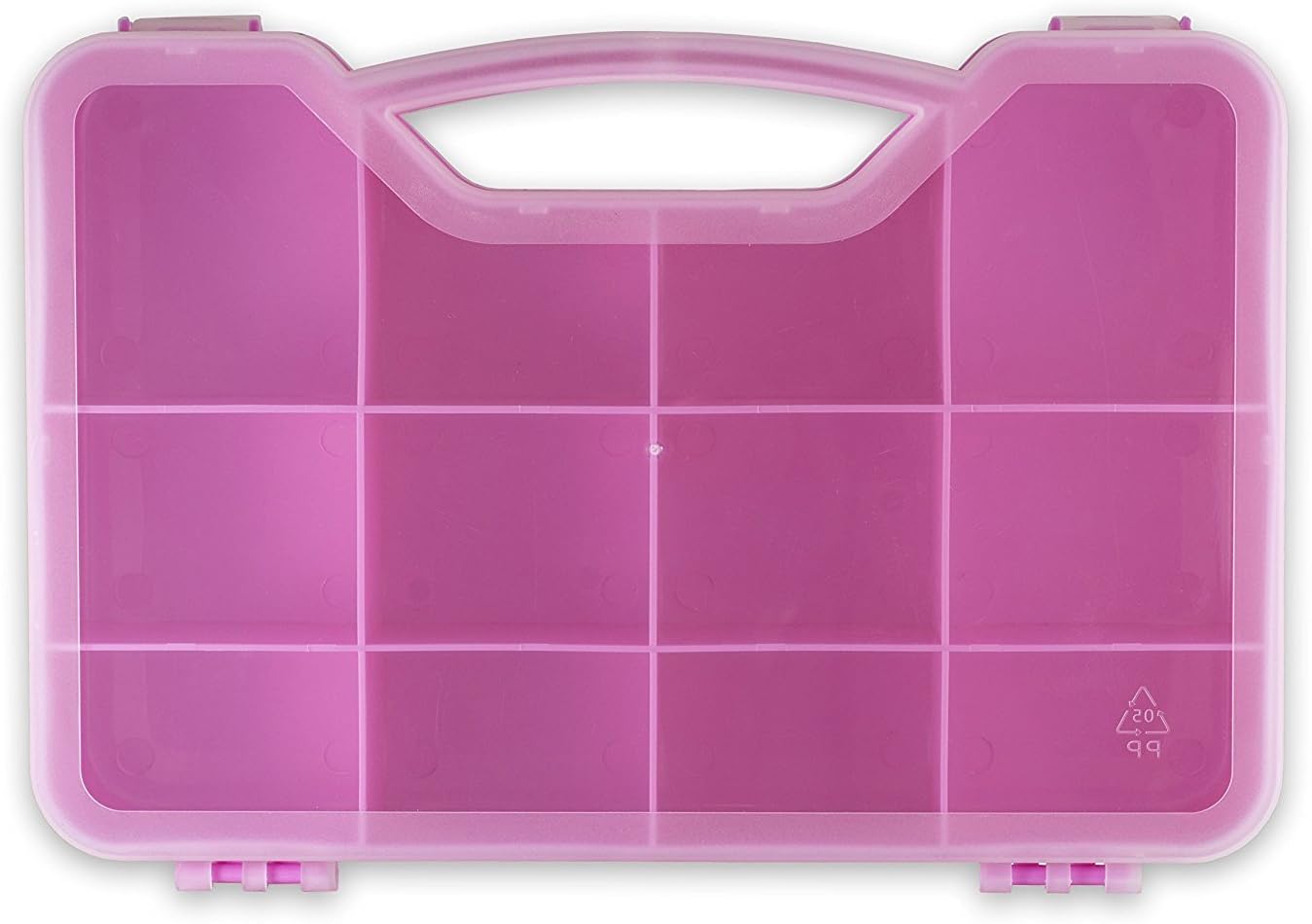 Penguin Supply Cases Toys and Crafts Storage Organizer Case Box - Fits Up to 75 Mini Figures Threads in All Styles Shopkins, Twisty Petz, Num Noms, Pikmi Pops, CollEGGtibles and Others (Pink)