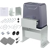 CO-Z 3300 lb Automatic Sliding Gate Opener with 2 Remote Controls, Electric Rolling Driveway Fence Slide Gate Motor, Complete Gate Operator Hardware Security System Kit for Sliding Gate Up to 40 Feet