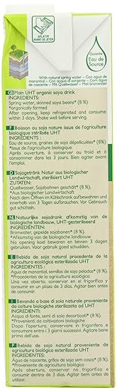LECHE SOJA 1L: Amazon.es: Alimentación y bebidas