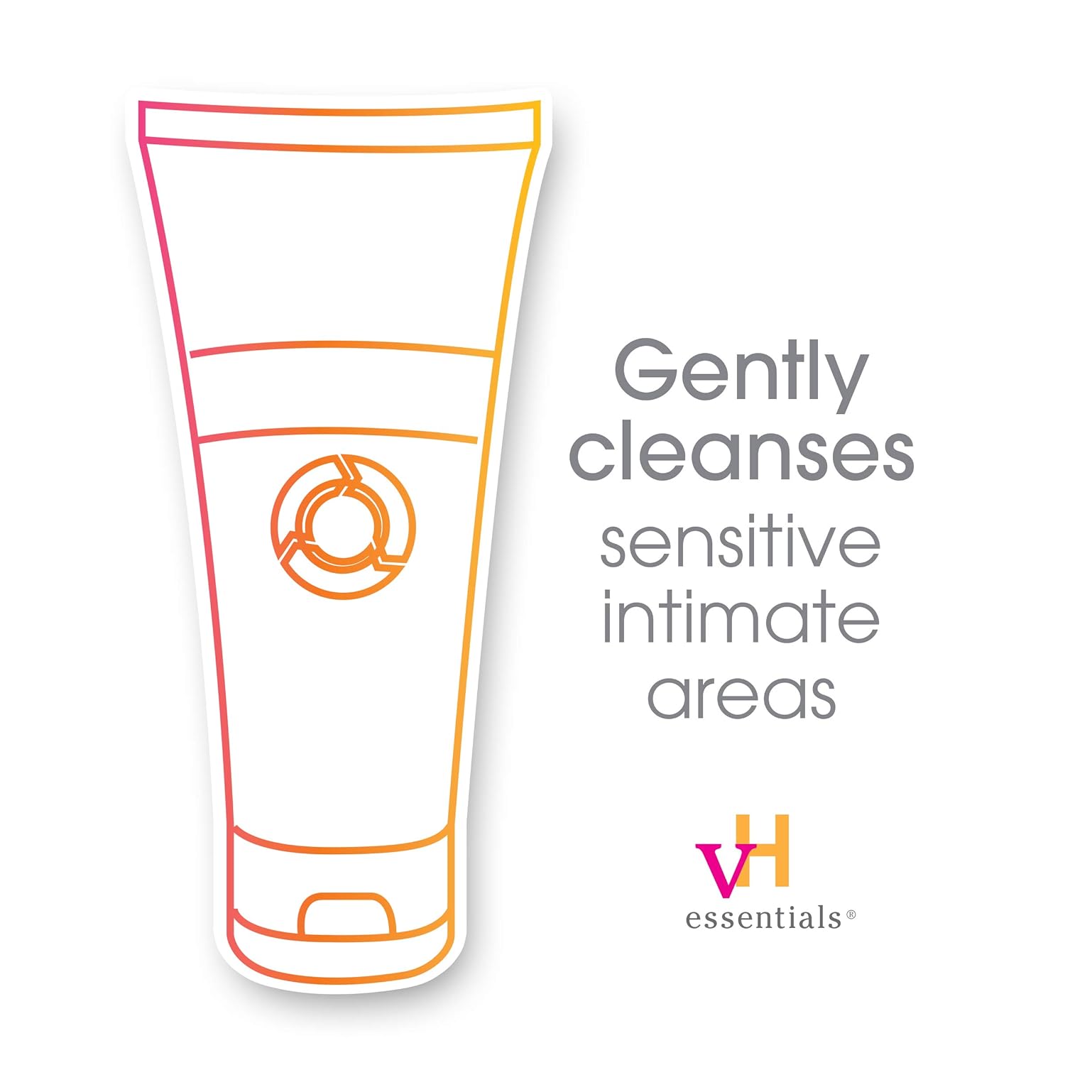 vH essentials Tea Tree Oil & Prebiotic Daily Intimate Feminine Wash - 6 fl oz Tube: Beauty