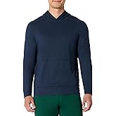 Amazon Essentials Men's Athletic Soft Performance Lightweight Gym Workout Hoodie Sweatshirt, Space Dye