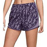 Nike Womens Tempo One Printed Running Shorts (US, Alpha, Medium, Regular, Regular, Daybreak/Gravity Purple 509)