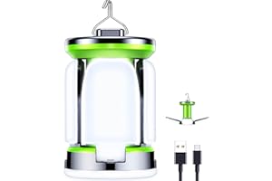 Blukar Camping Lantern Rechargeable, Camping Lights Lamp-7 Light Modes 60 LED Ultra Bright LED Tent Light 10+ Hrs Runtime for