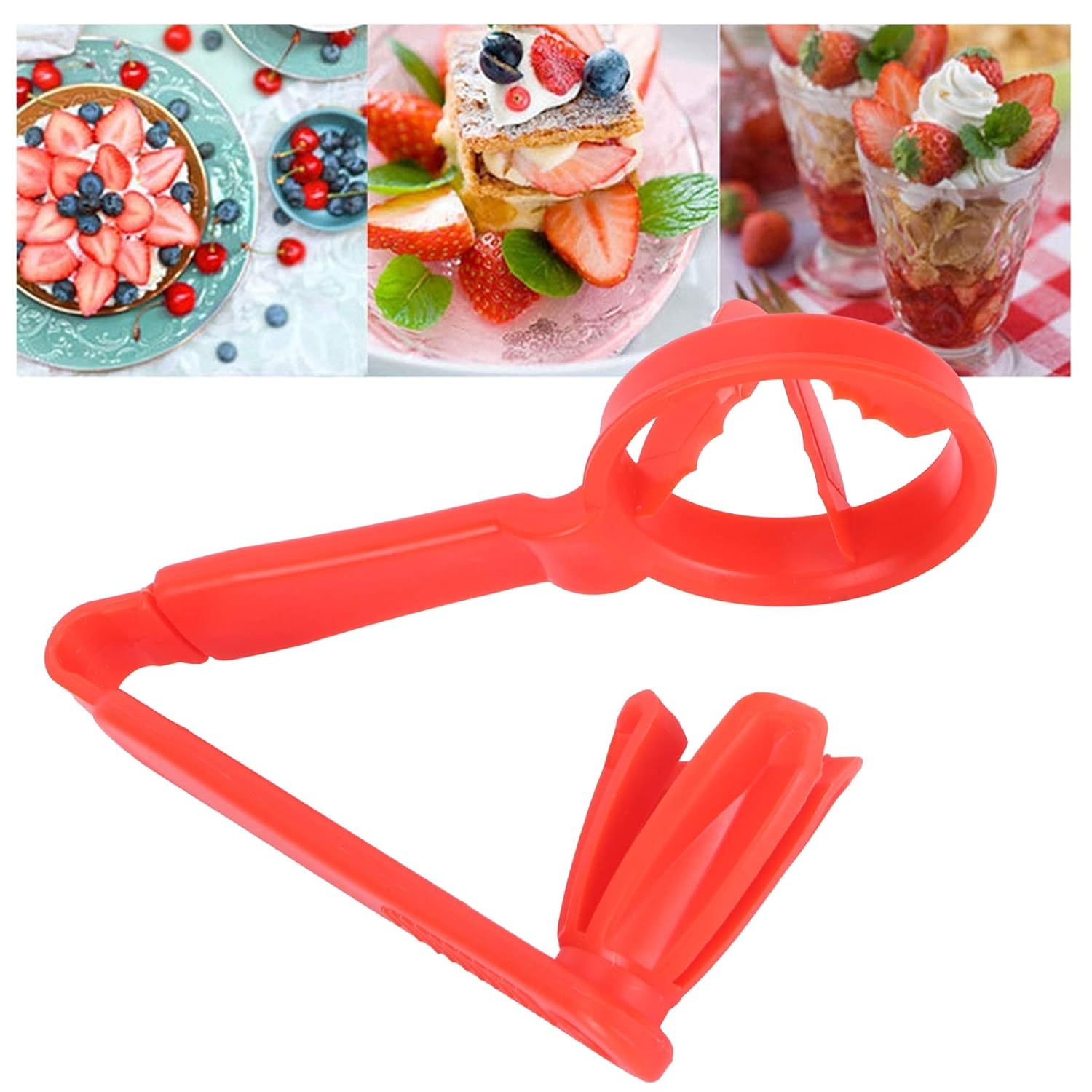 Mini Tomato Cutter, Evenly Cut PP Plastic Materials Beautiful Kitchen