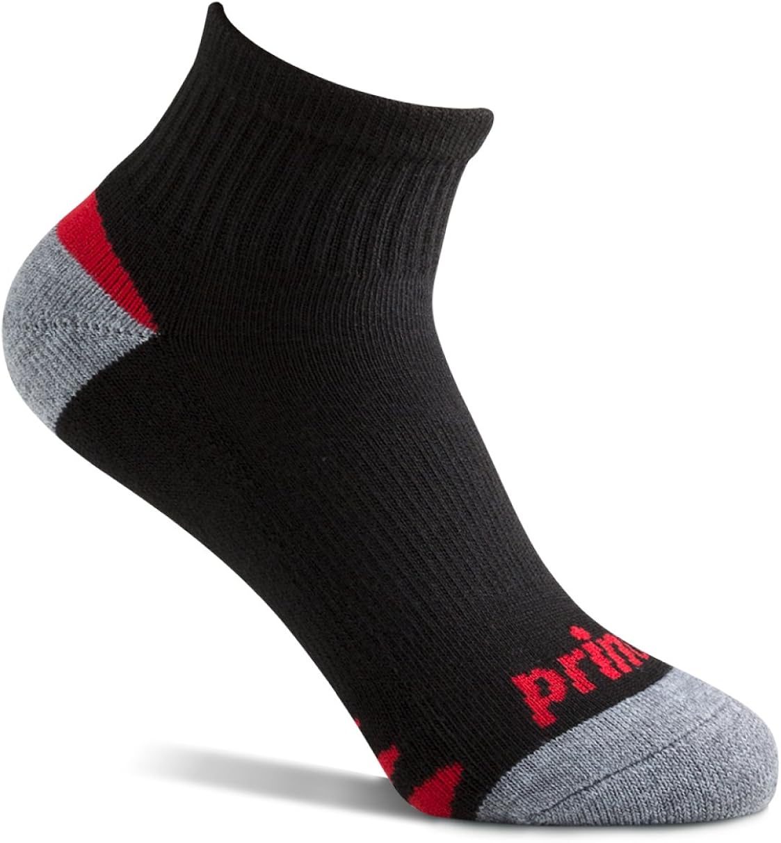 Prince Boys' Quarter Length Athletic Ankle Socks with Cushion for Active Kids: Clothing