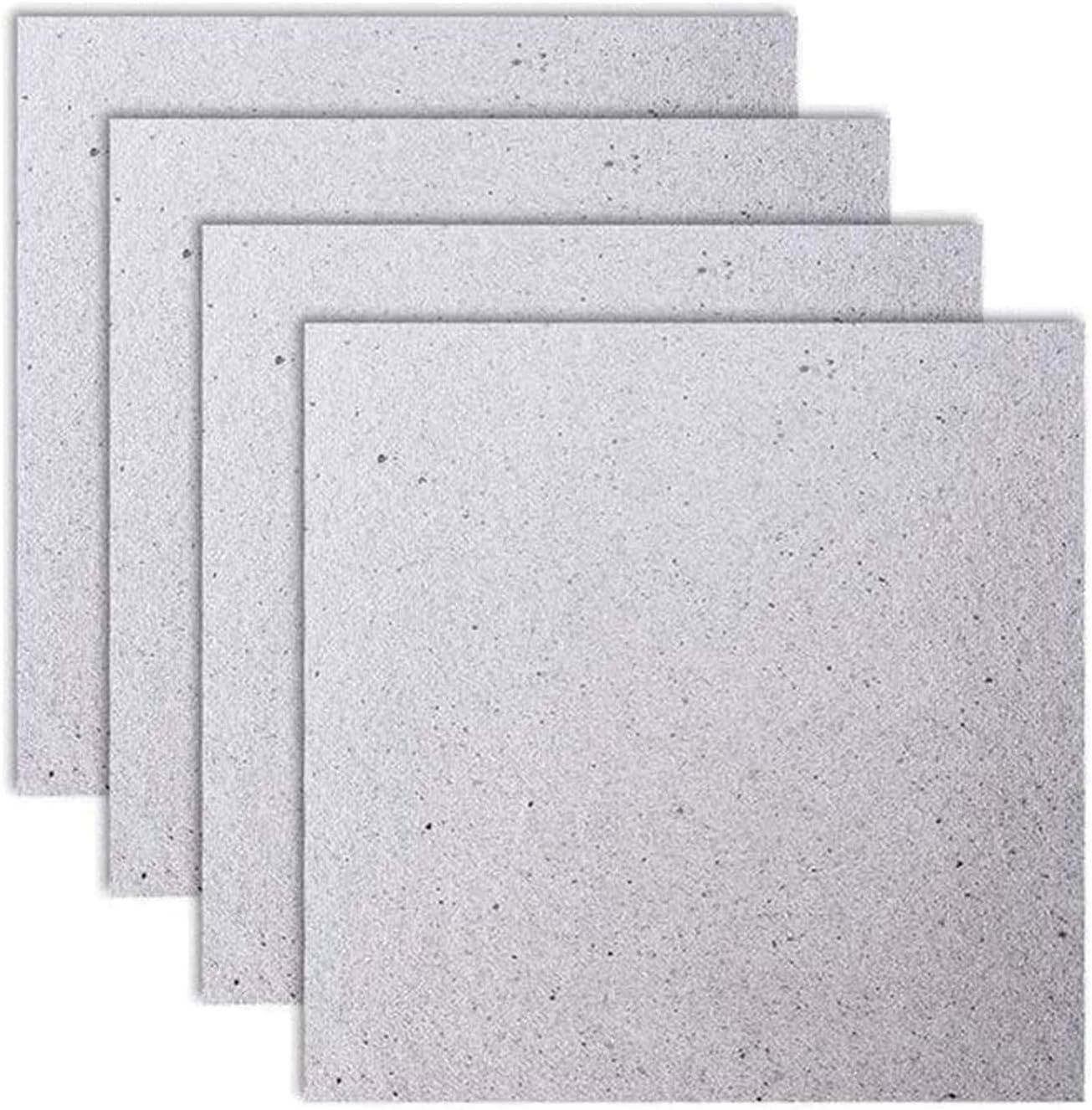Waveguide Covers for Microwave, Juerly 4 Pack Mica Plates Sheets Heat Insulation Board for Universal Microwave Oven Repairing Part - Cut to Size, 5.1x 5.1inch: Home Improvement