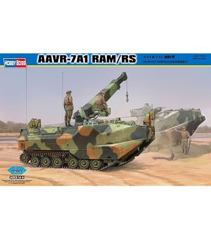 1/35 ファイティングヴィークル シリーズ アメリカ海兵隊 AAVR-7A1 回収型 プラモデル(82411) HOBBY BOSS(ホビーボス) Amazon.com: Hobby Boss AAVR-7A1 Assault Amphibian Recovery Vehicle