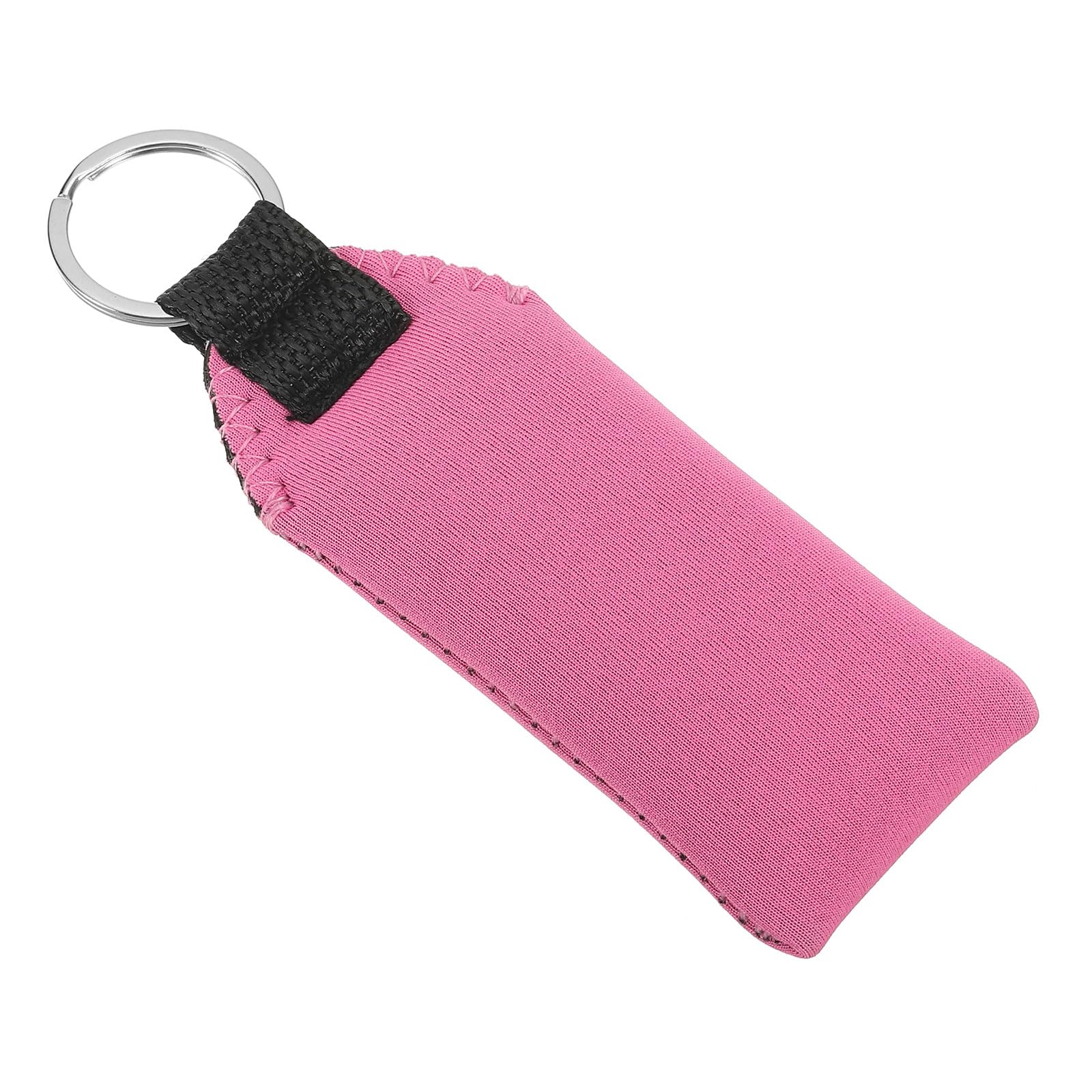 PATIKIL Floating Neoprene Keychain, Waterproof Buoyant Key Ring Water Sports Keychain for Marine Boat Fishing Sailing Surfing Kayaking, Pink