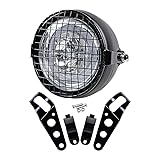 Anzio 6.5" CREE LED Retro Clear Lens Headlight