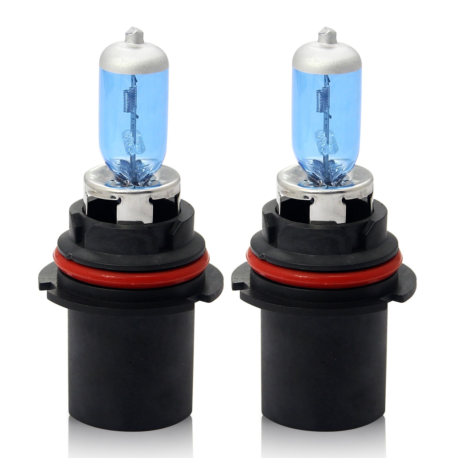 WinPower HB5 9007 Halogen Headlight Bulbs 100W/80W 5000K Warm White High/Low Beam Lamp 12V Auto Car Fog light Bulb, 2 Pieces