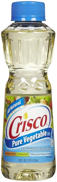 CRISCO PURE VEGETABLE OIL, 16 OZ