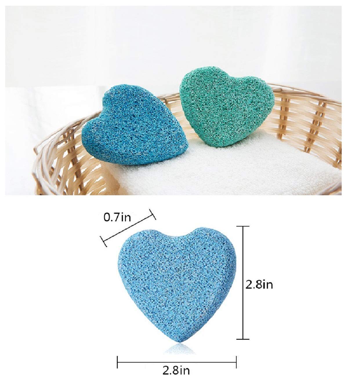 WeNeedU Pumice Stone for Feet,Natural Lava Pedicure Tools Hard Skin Premium Callus Remover for Feet and Hands,Natural Foot File Exfoliation to Remove Dead Skin,Natural Foot Scrubber(Pack of 3): Beauty