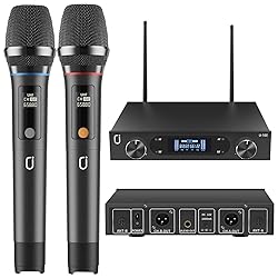 HWWR Wireless Microphones, Professional UHF