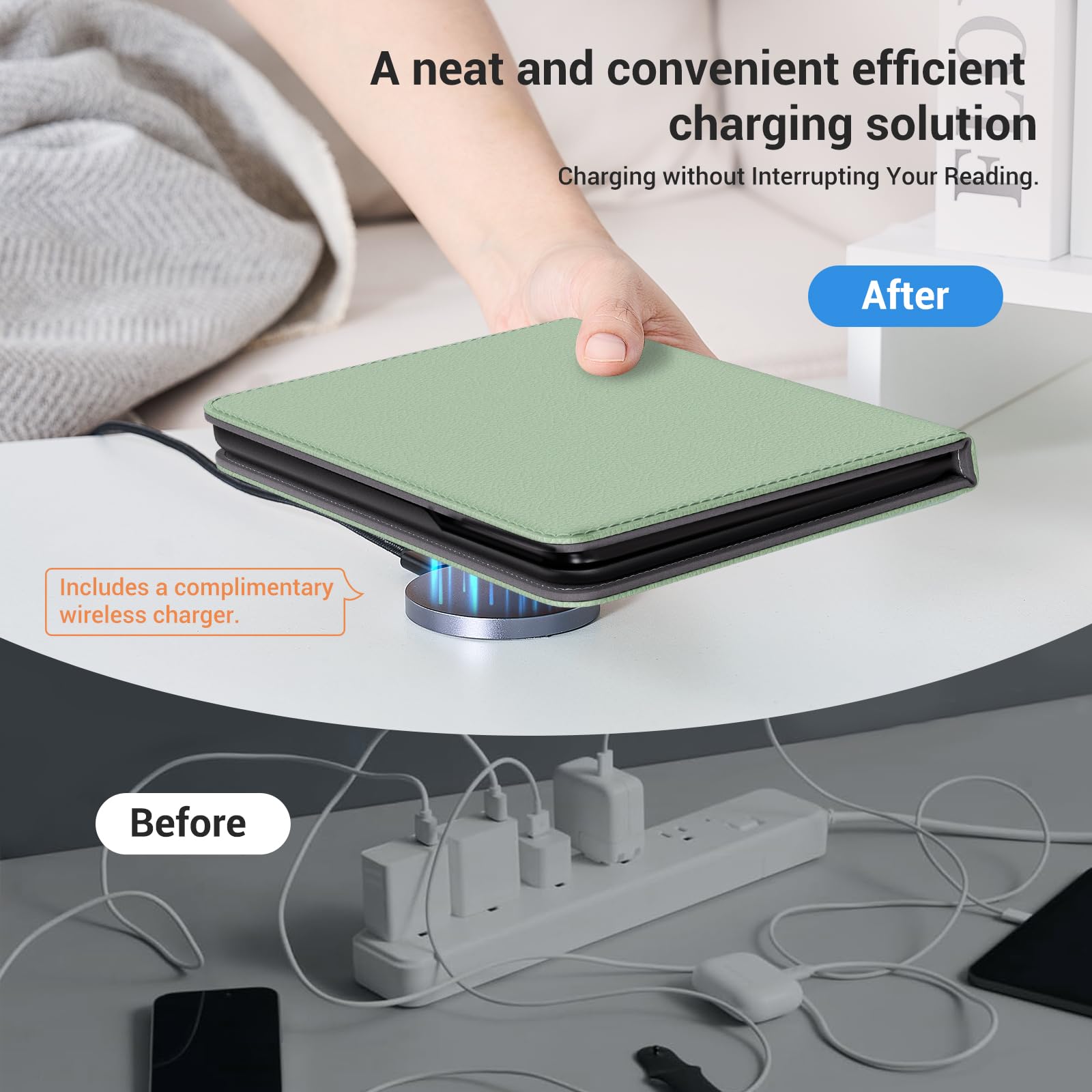 CoBak Wireless Charge Stand Case for 7