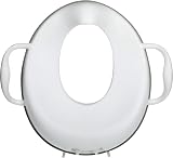 Nuby Toilet Seat Trainer Non-Slip Easy-Grip Handles Splash Guard 12+ Months view 1