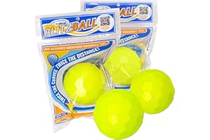 BLITZBALL Plastic Baseball (4 Pack - Official Brand) - Made in USA