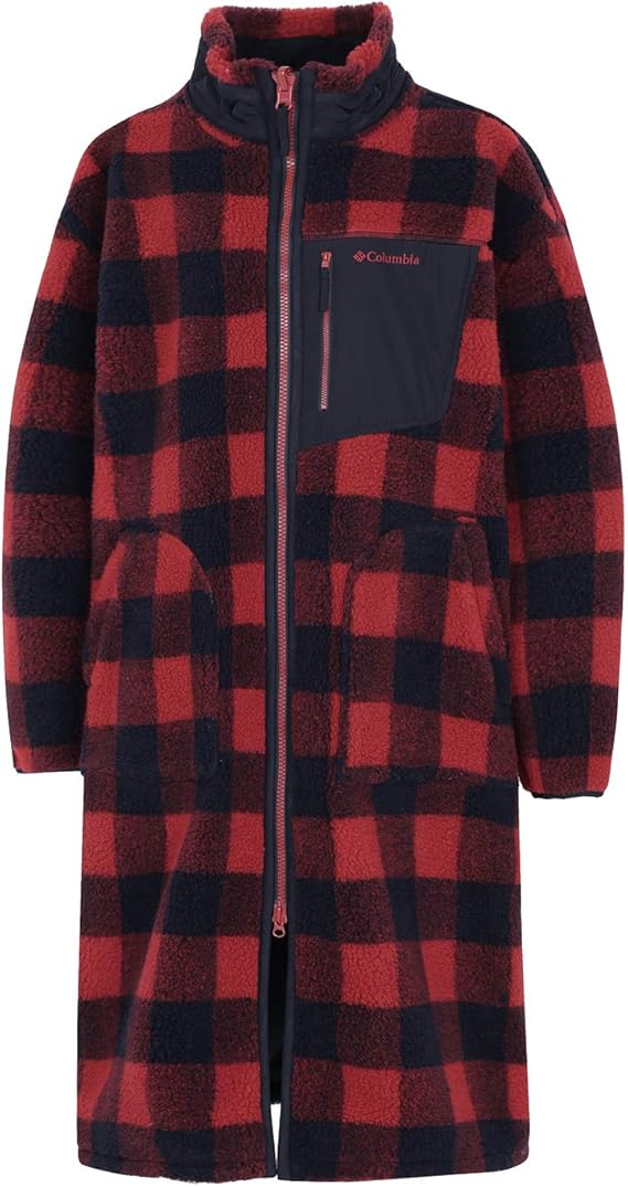 Amazon Co Jp コロンビア Columbia イーグルリザーブ ロング フリースジャケットレディース Eagle Reserve Long Fleece Jacket 100 Beet 並行輸入品 服 ファッション小物