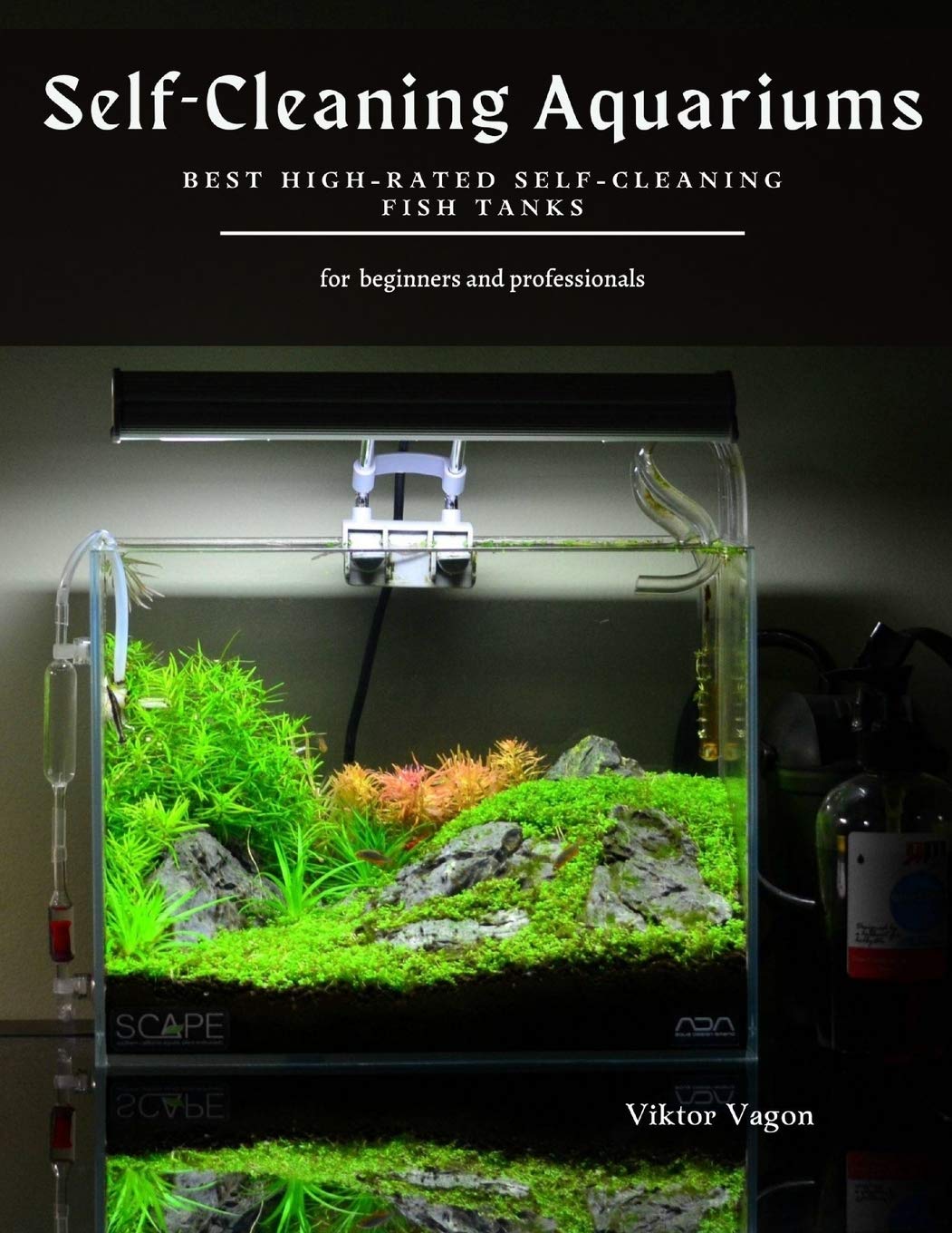 self cleaning fish tank amazon