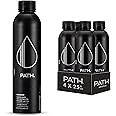 PATH Alkaline Bottled Water - 9.5 pH-Balanced Purified Water with Electrolytes in Aluminum Bottle - BPA-Free, Reusable, Infinitely Recyclable - Pure, Crisp, Refreshing Taste 25 fl oz (Pack of 4)