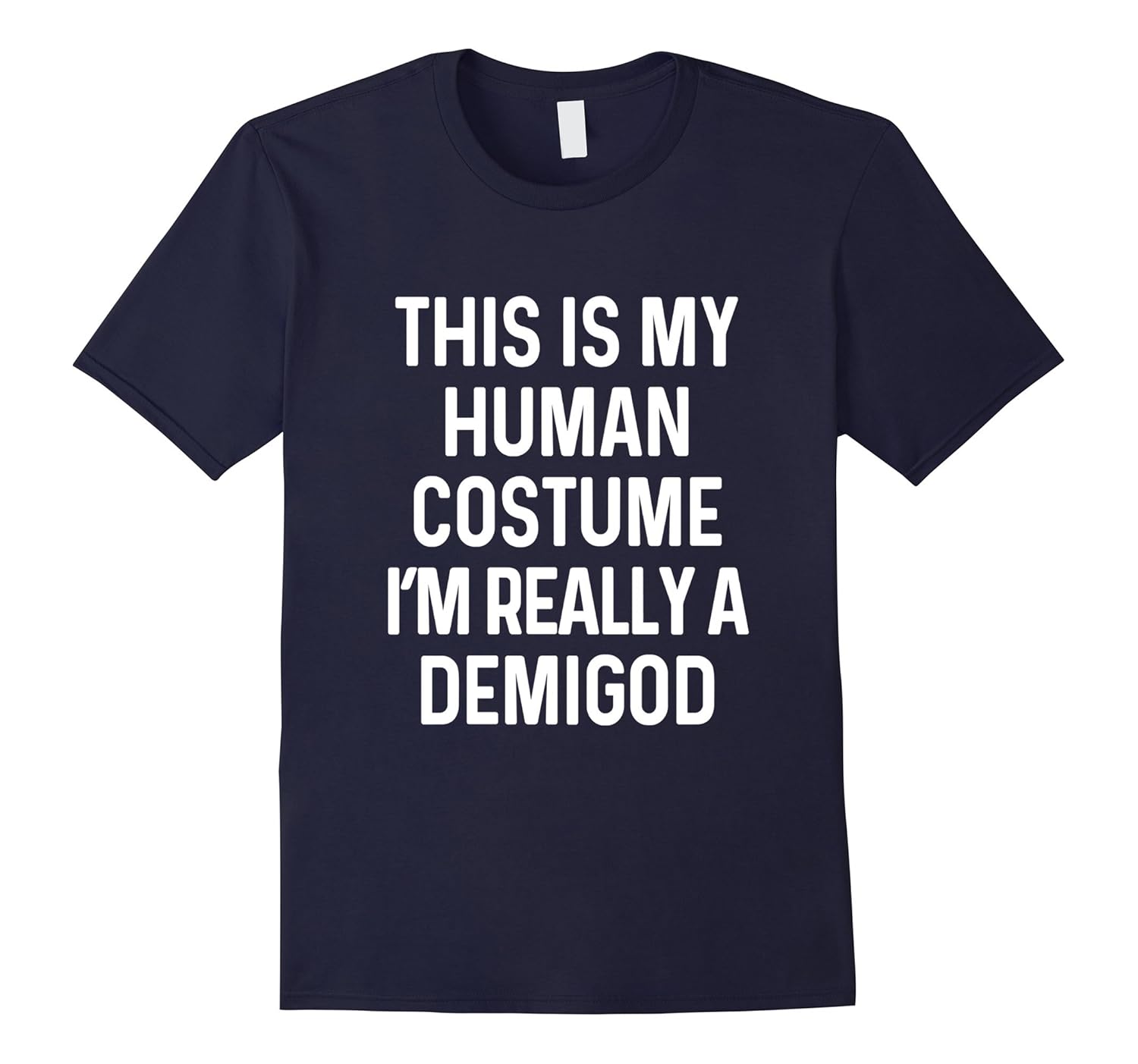 Funny Demigod Costume Shirt Halloween Adults Kids Men Women-ANZ