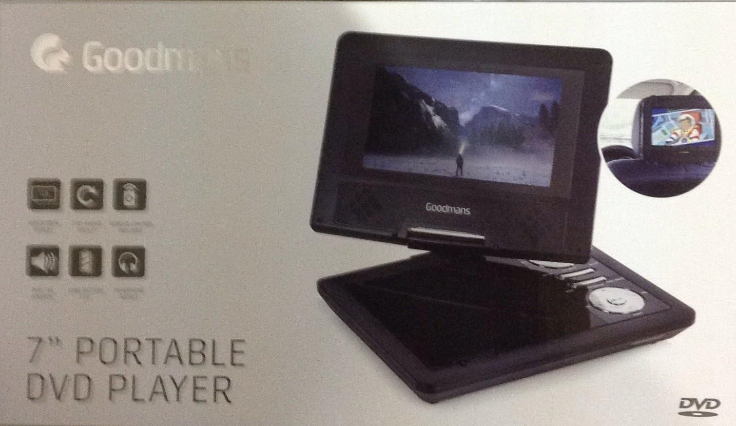 Goodman 7" Portable DVD Player Amazon.co.uk Electronics