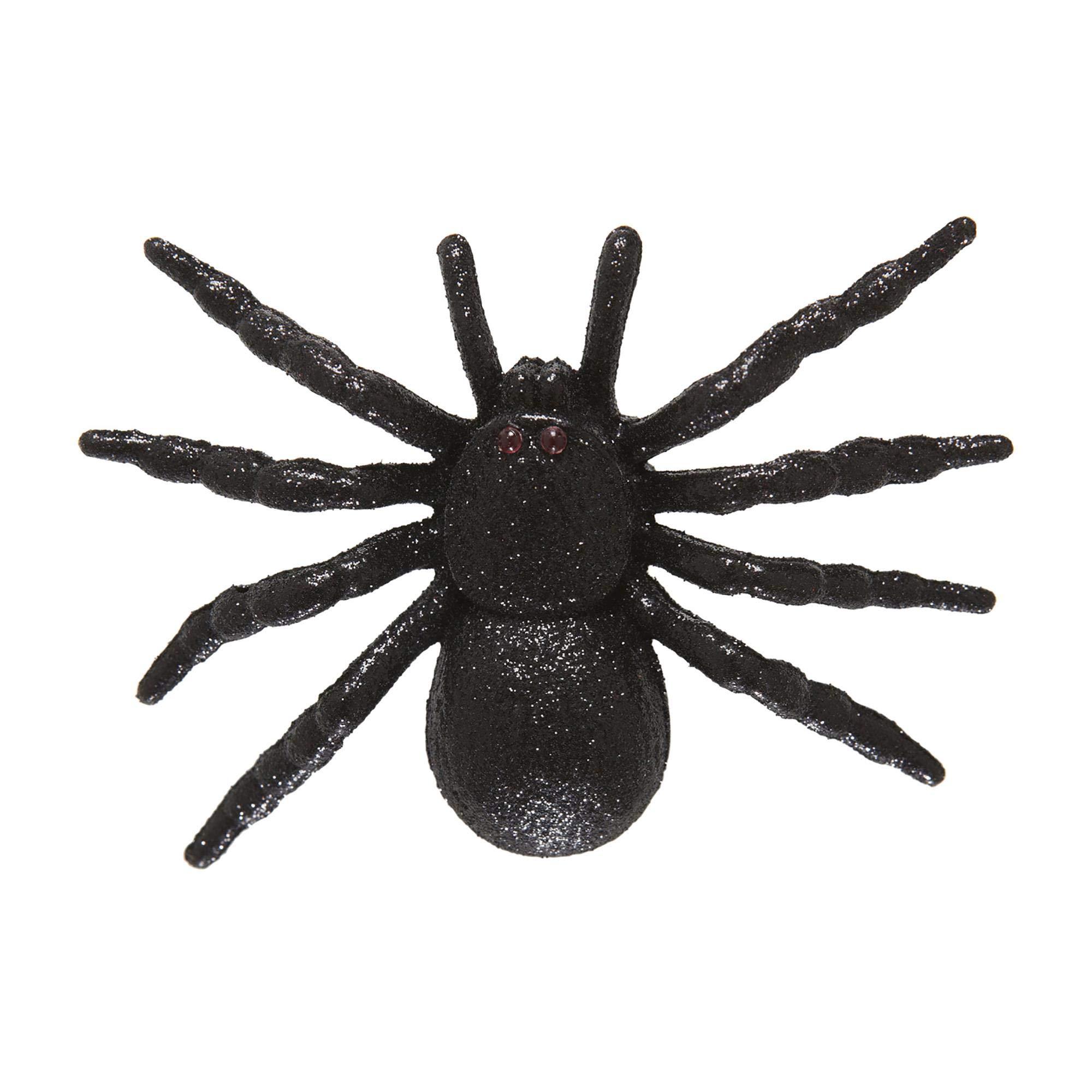 Glitter Spider Hair Clips Accessory for Halloween Fancy Dress