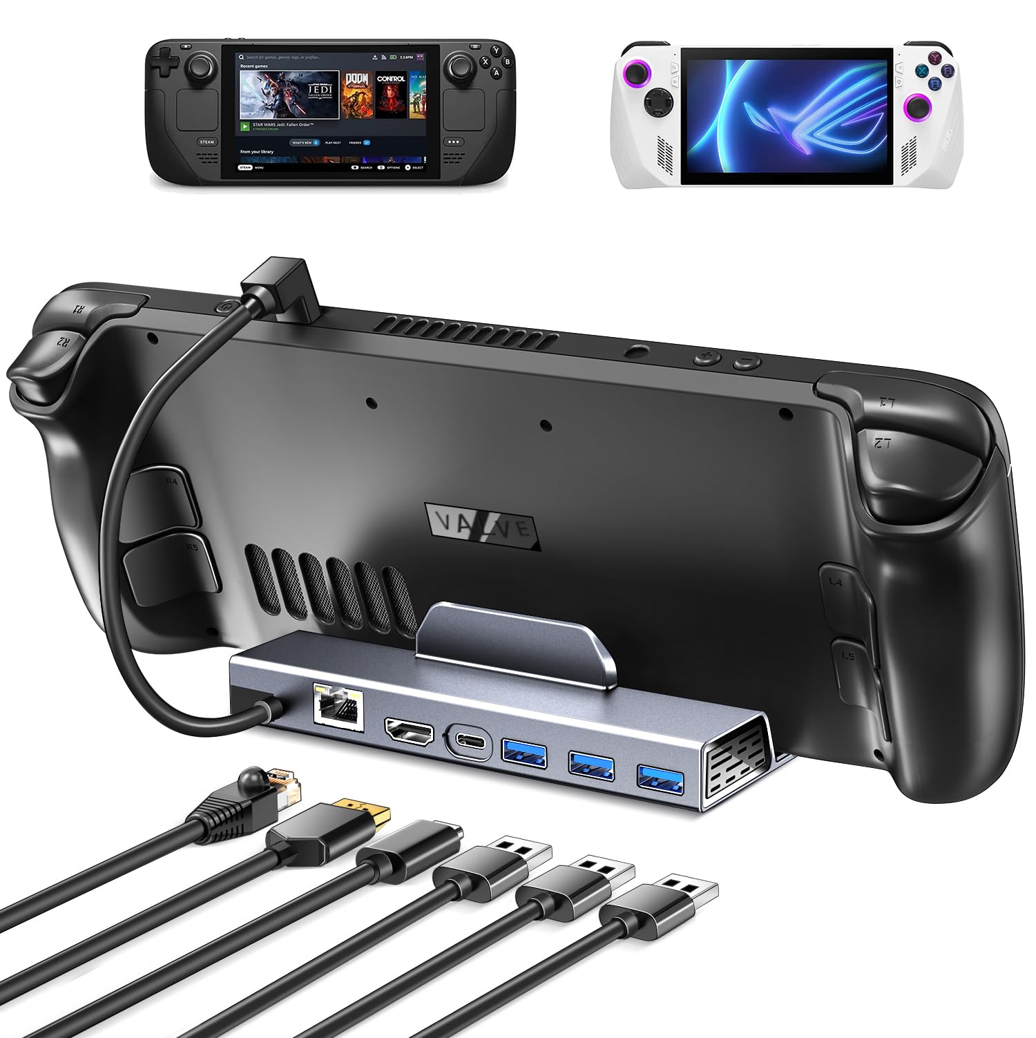 Mua iVoler Upgraded 1000Mbps LAN Docking Station for Steam Deck/ROG ...