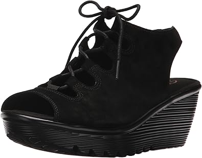 skechers peep toe wedges