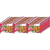 Indomie Mi Goreng Instant Stir Fry Noodles, Halal Certified, Hot &amp; Spicy/Pedas Flavor (Pack of 30), 2.82 Ounce (Pack of 30)