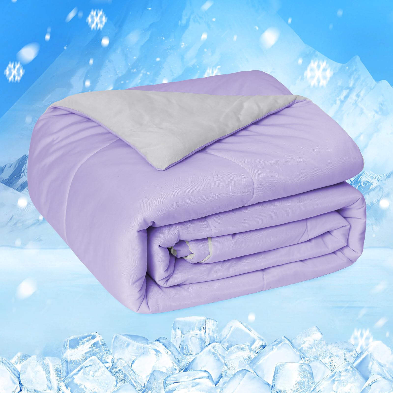 HOMFINE Cooling Comforter Japanese Double-Sided