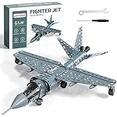 Lucky Doug STEM Building Projects Model Airplane Jet Set - Building Toys for Kids Ages 8-12, Assembly Science Kit for Boys 8 9 10 11 12 Years Old