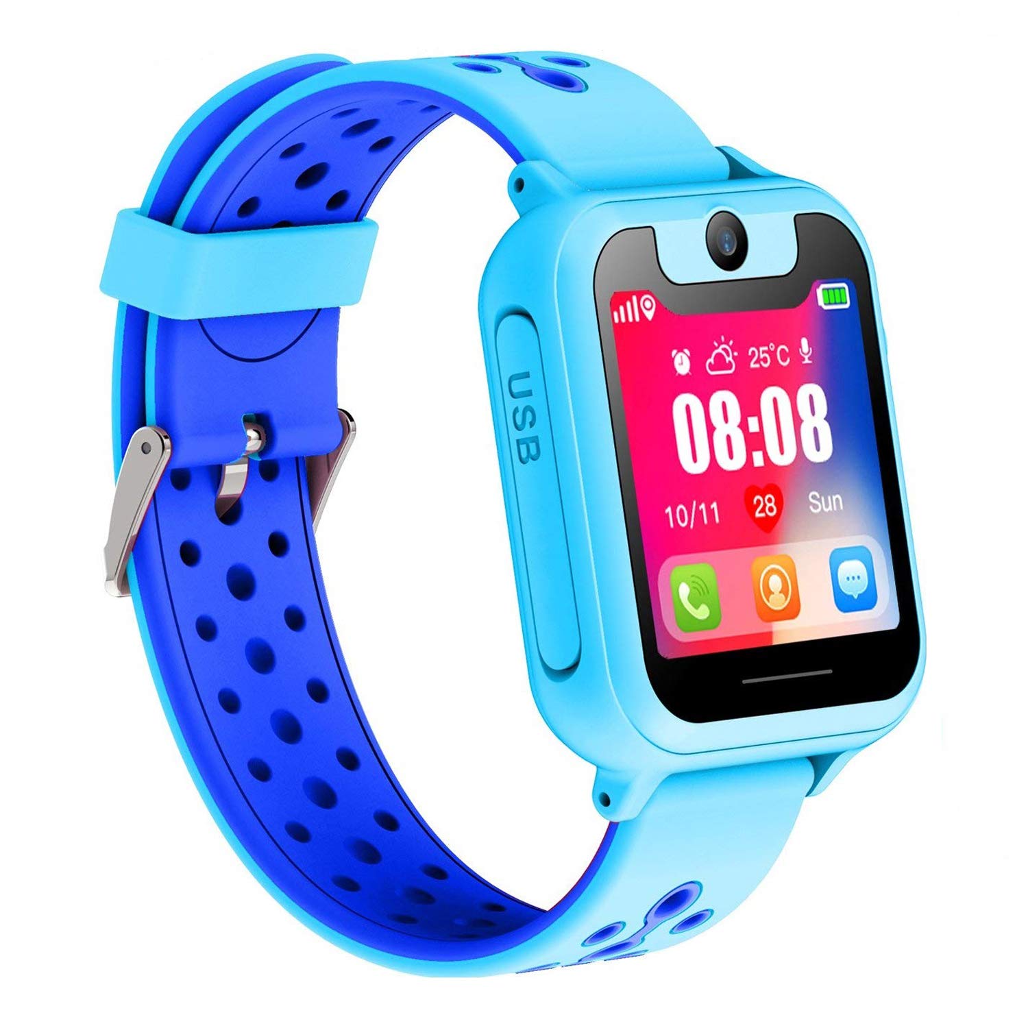 Reloj Inteligente para Niños, Niñas y Niños Regalo de Cumpleaños o ...