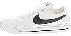 Nike Men's Court Legacy CNVS Gymnastics Shoe, White