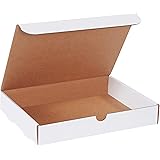 BOX USA BM1292 12 1/8"L x 9 1/4"W x 2"H, White (Pack of 50)