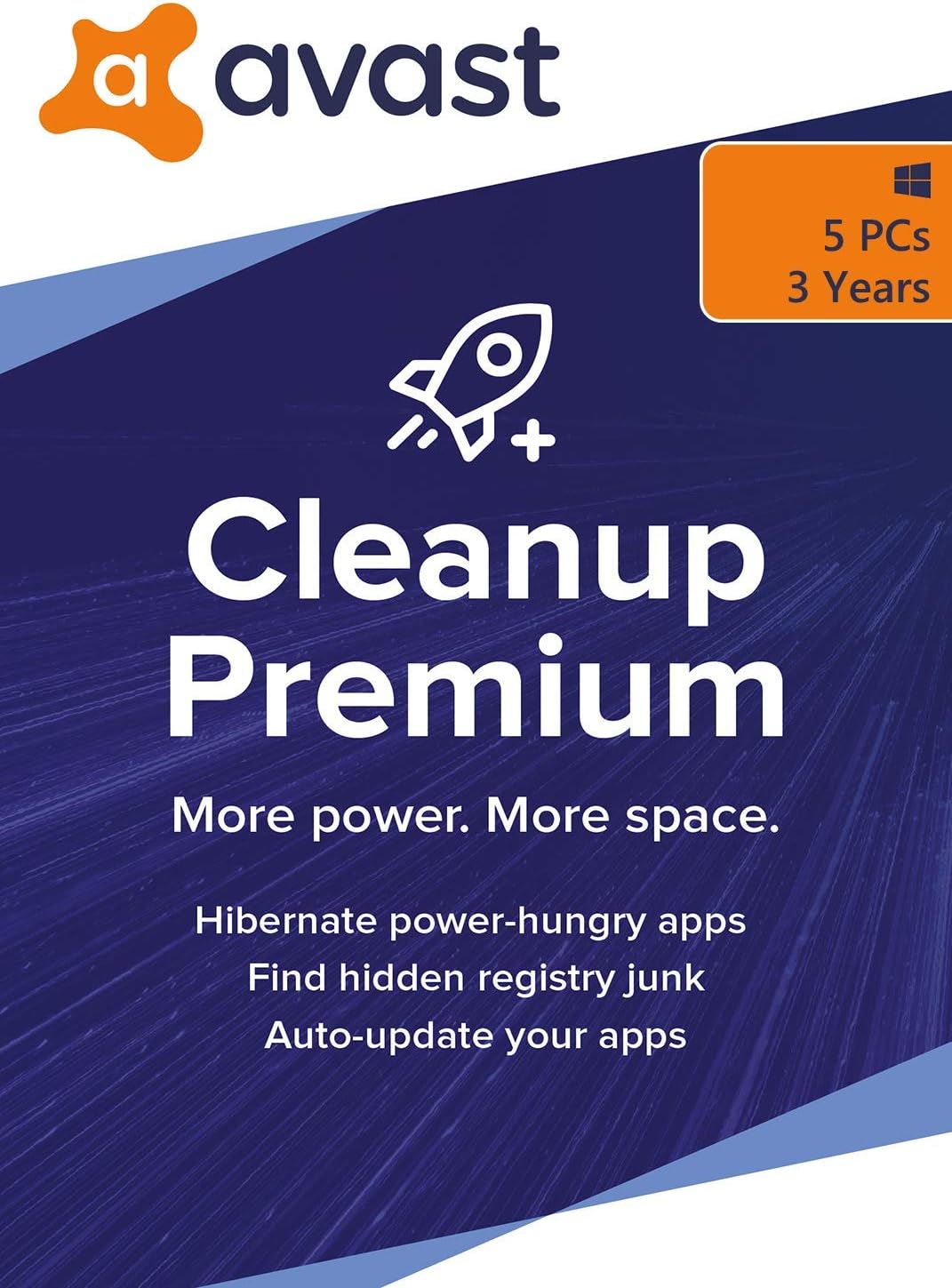 Avast Cleanup Premium 2020 for Windows - 5 PCs 3 Years