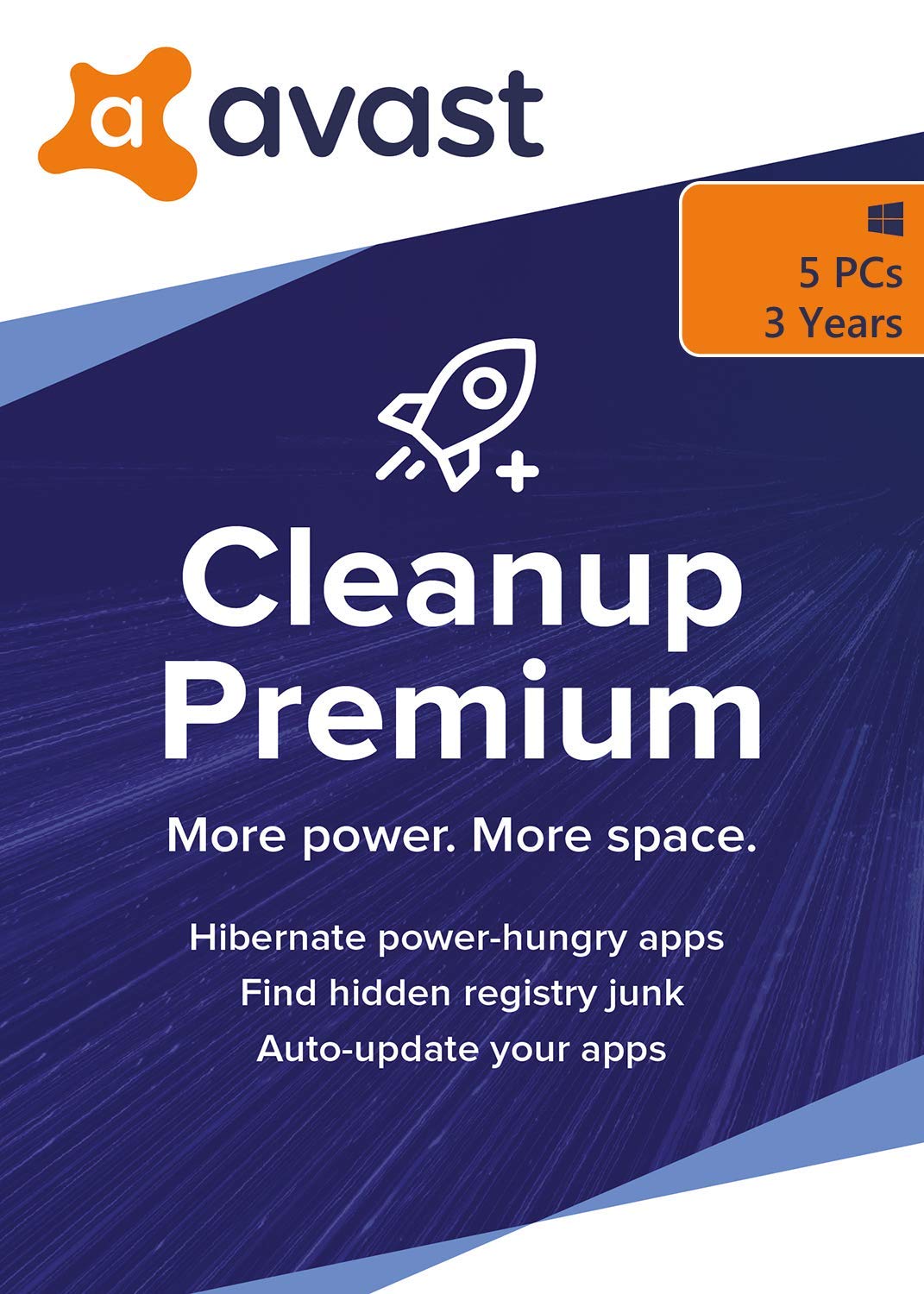 Avast Cleanup Premium 2020 for Windows - 5 PCs 3 Years