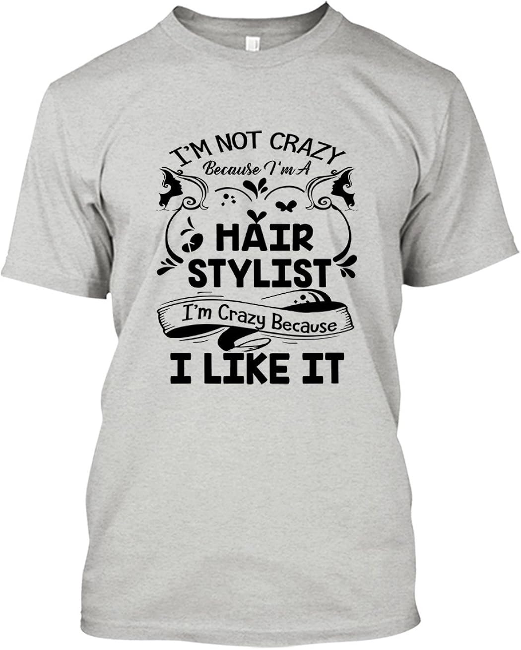 Amazon Com See Black Crazy Hair Stylist Shirt Long Sleeve Shirt